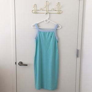 Lacoste Teal Blue Summer Dress